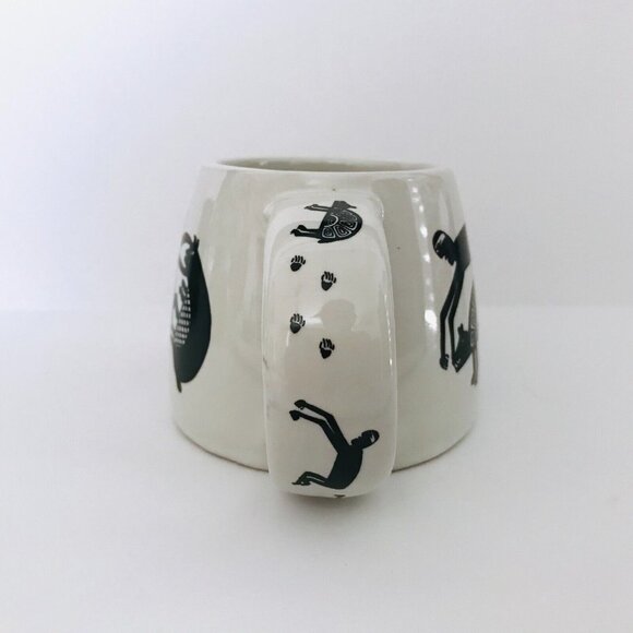 1998 Treasure Chest New Mexico Ceramic Mug Southwest Animals Dancing Vintage - Picture 5 of 11
